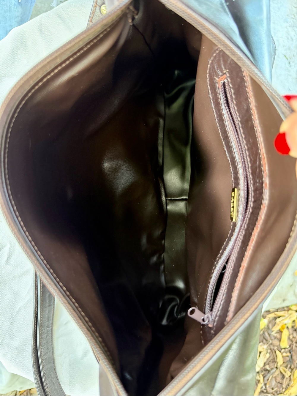Authentic Bally Brown Leather Messenger Shoulder Bag Made in Italy + COA - Picture 11 of 16
